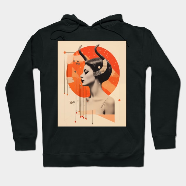 Capricorn Hoodie by Porota Studio